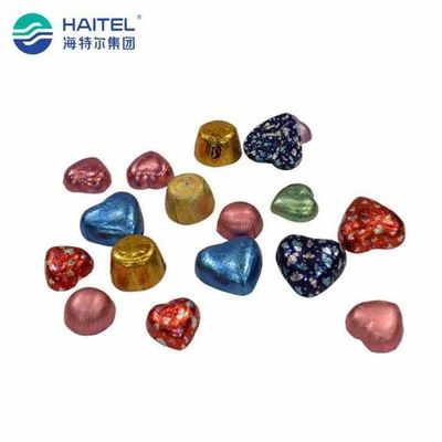 평평한 초콜렛 380V를 위한 곤포기를 감싸는 자동 알루미늄 호일